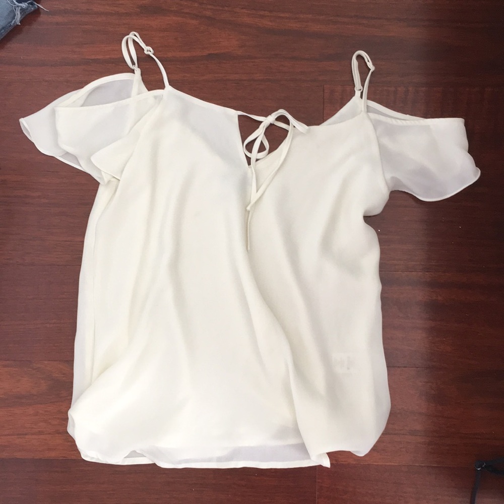 Cream/white blouse